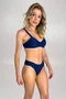 Calcinha De Biquíni Trancoso Azul Marinho Textura