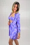 Camisa Amores Lavanda Folhas