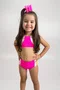 Conjunto Infantil Cores Rosa Neon