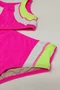 Conjunto Infantil Cores Rosa Neon