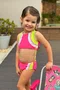 Conjunto Infantil Cores Rosa Neon