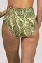 Hot Pants Amores Verde Musgo Folhas