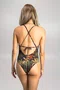Maiô Decote V Preto Coqueiros Joaquina | Ilha Bikini