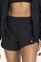 Shorts Sobreposto Alto Giro Preto
