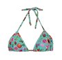 Sutiã Biquíni Cortininha Com Bojo Frutas Tropicais