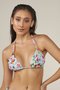 Sutiã Biquíni Cortininha Com Bojo Frutas Tropicais