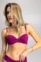 Sutiã Biquíni Meia Taça Miami Bordô| Ilha Bikini
