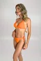 Sutiã Biquíni Noronha Tangerina Crimp
