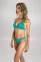 Sutiã Biquíni Noronha Textura Verde Jade