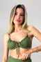 Sutiã Biquíni Pipa Verde Musgo