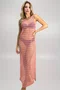Vestido Longo Laranja Paraíba | Ilha Bikini