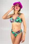 Viseira Turbante Com Proteção UV Rosa Pink